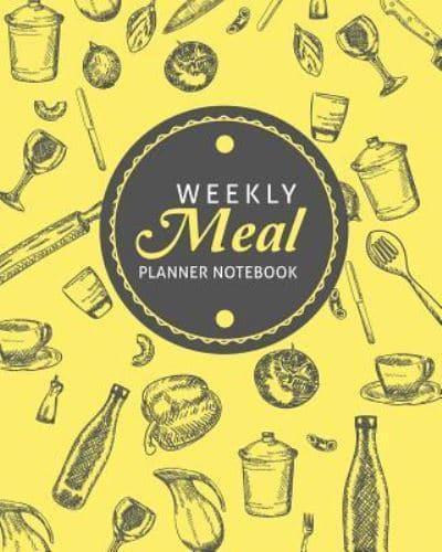 Weekly Meal Planner Notebook