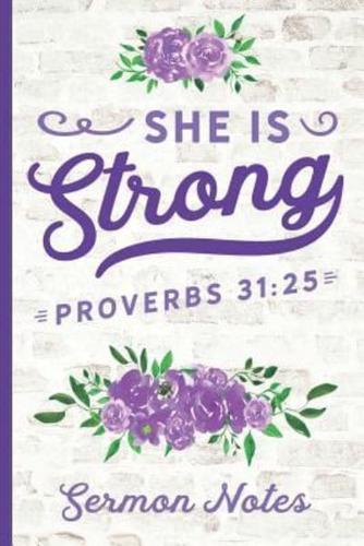 She Is Strong Proverbs 31