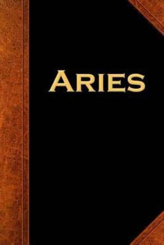 2019 Weekly Planner Aries Zodiac Horoscope Vintage 134 Pages