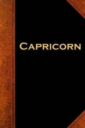 2019 Weekly Planner Capricorn Zodiac Horoscope Vintage 134 Pages