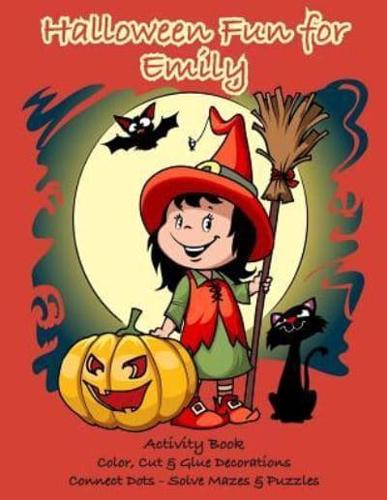 Halloween Fun for Emily Activity Book