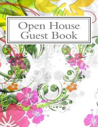 Open House Guest Book
