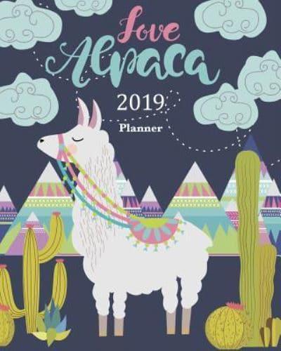 2019 Planner-Love Alpaca