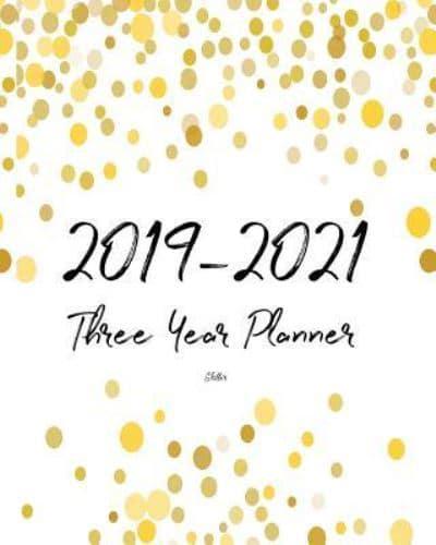 2019-2021 Three Year Planner-Glitter