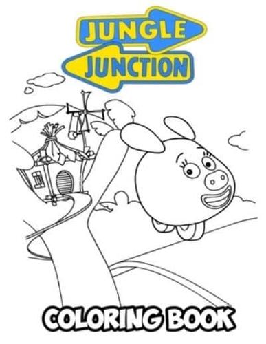 Jungle Junction Coloring Book