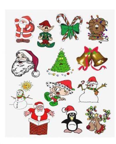 Christmas Image Assortment Composition Book 130 Pages