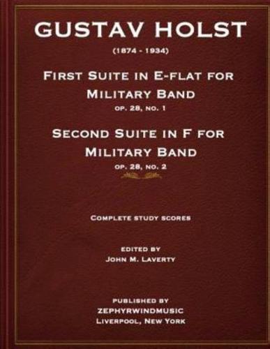 Holst First Suite in E-Flat and Second Suite in F Study Scores