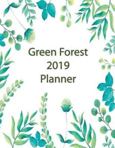 Green Forest 2019 Planner