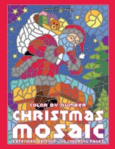 CHRISTMAS MOSAIC Color By Number