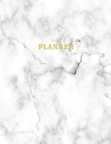 Marble Grey Daily Planner (Undated)