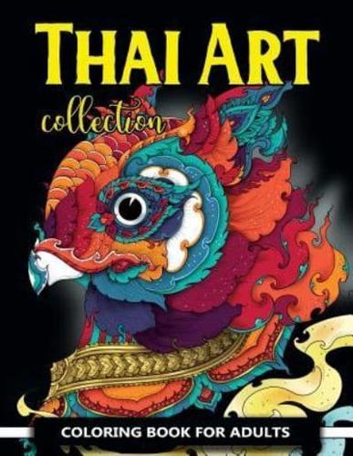 Thai Art Collection Coloring Book for Adults