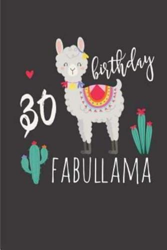 30 Birthday Fabullama