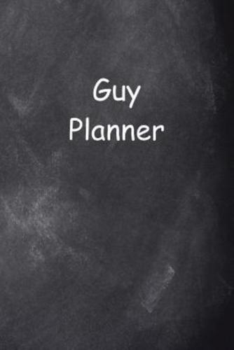 2019 Weekly Planner For Men Guy Planner Chalkboard Style