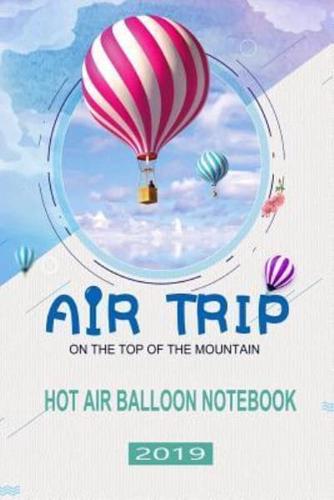 Hot Air Balloon Notebook