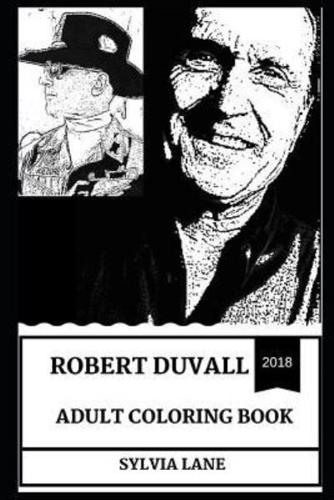 Robert Duvall Adult Coloring Book