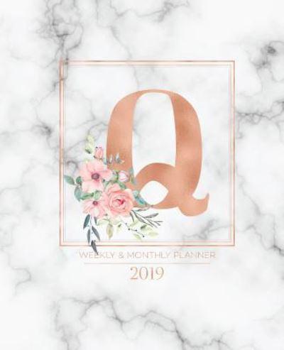 Weekly & Monthly Planner 2019