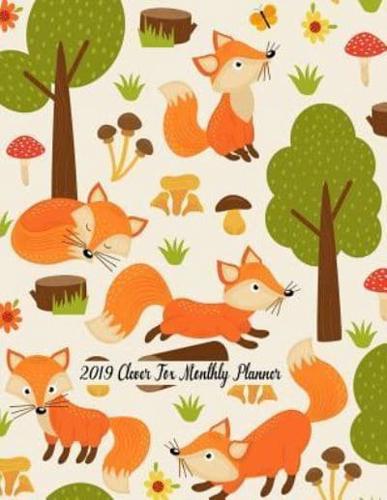 2019 Clever Fox Monthly Planner