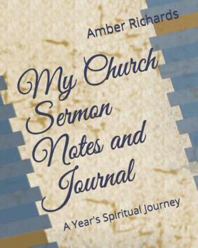 My Church Sermon Notes and Journal