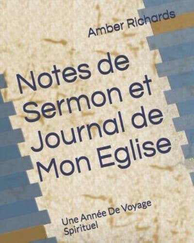 Notes De Sermon Et Journal De Mon Eglise