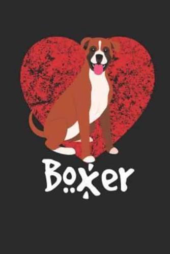 I Love My Boxer Notebook