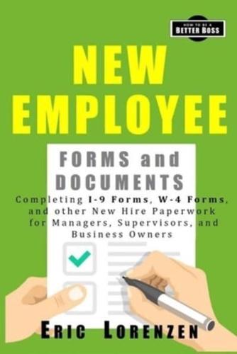 New Employee Forms and Documents