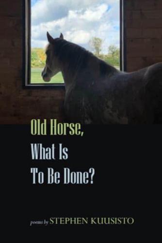 Old Horse, What Is to Be Done?