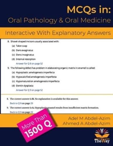 MCQs in Oral Pathology and Oral Medicine: With Comments for Under and Post-Graduates