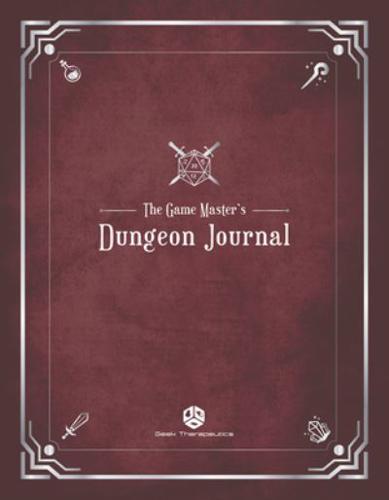 The Game Master's Dungeon Journal(garnet Red)