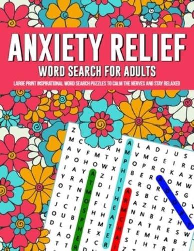 Anxiety Relief Word Search Puzzles For Adults