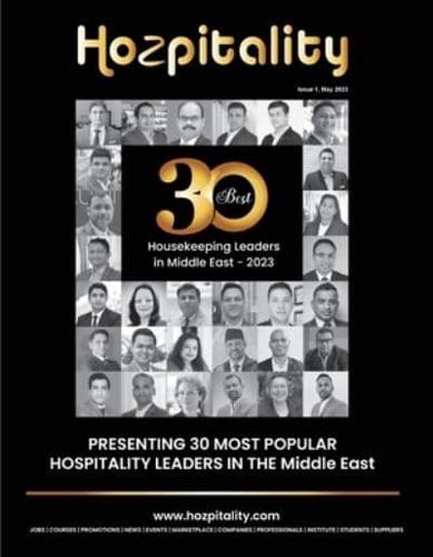 Hozpitality's Best 30 Housekeeping Leaders in the Middle East