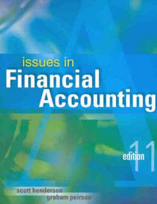 Issues in Financial Accounting