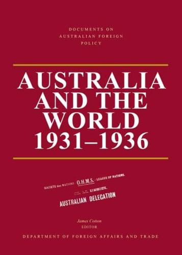 Australia and the World 1931-1936