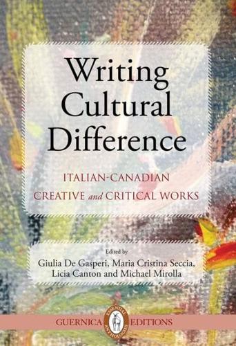 Writing Cultural Difference Volume 7