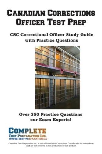 Canadian Corrections Officer Test Prep