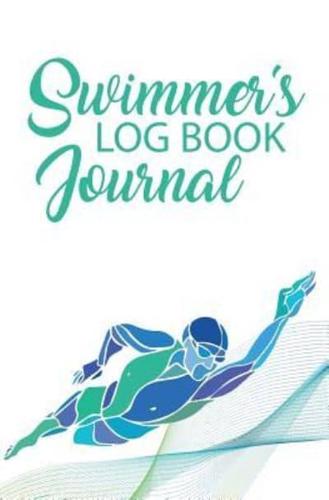 Swimmer's Log Book Journal: 120-page Blank, Lined Writing Journal for Swimmers - Makes a Great Gift for Anyone Into Swimming (5.25 x 8 Inches / White)