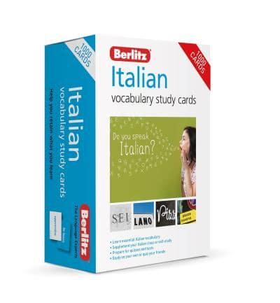 Berlitz Italian Study Cards (Language Flash Cards)