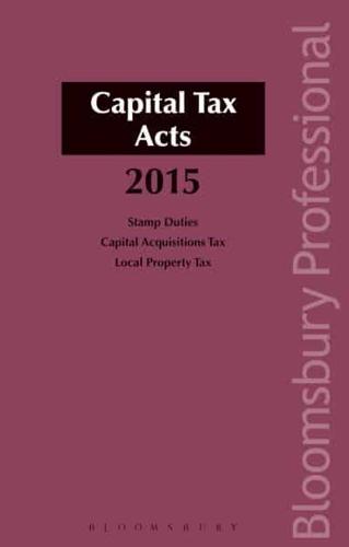 Capital Tax Acts 2015