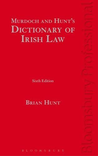 Murdoch's and Hunt's Dictionary of Irish Law