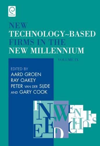 New Technology-Based Firms in the New Millennium. Volume IX