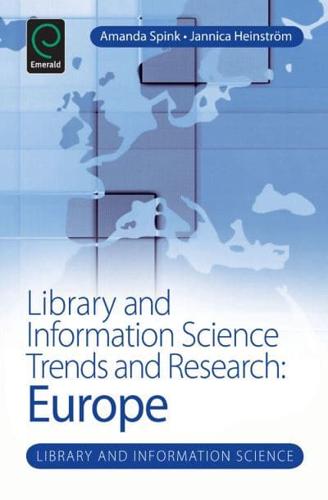 Library and Information Science Trends and Research. Europe