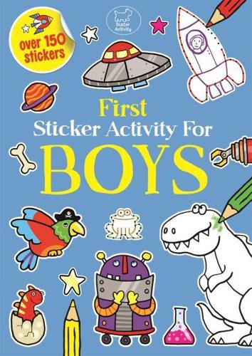 First Sticker Activity For Boys