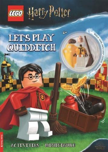 LEGO¬ Harry Potter™: Let's Play Quidditch Activity Book (With Cedric Diggory Minifigure)
