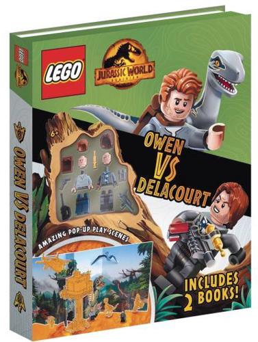 LEGO¬ Jurassic World™: Owen Vs Delacourt (Includes Owen and Delacourt LEGO¬ Minifigures, Pop-Up Play Scenes and 2 Books)