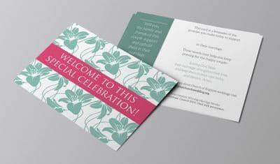 Wedding Guest Card (Pack of 20)