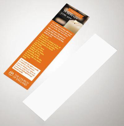 Funeral Prayer Bookmark (Pack of 50)