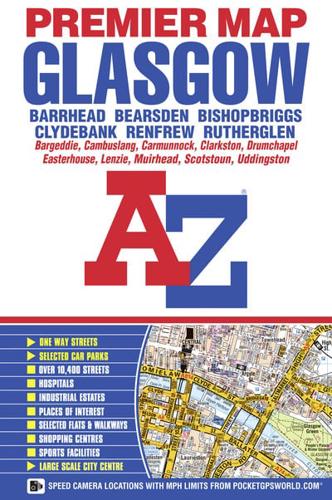 Glasgow A-Z Premier Map