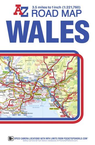 Wales A-Z Road Map