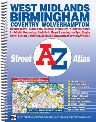 West Midlands A-Z Street Atlas (Spiral)