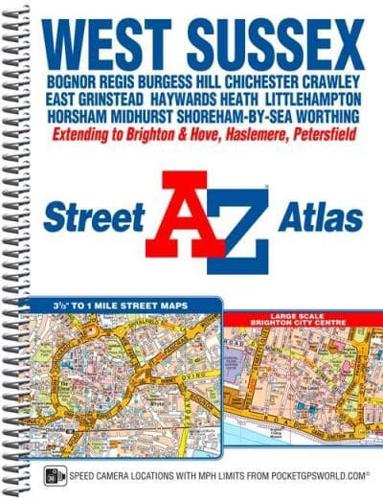 West Sussex A-Z Street Atlas