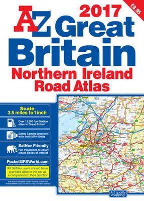 Great Britain Northern Ireland AZ Road Atlas